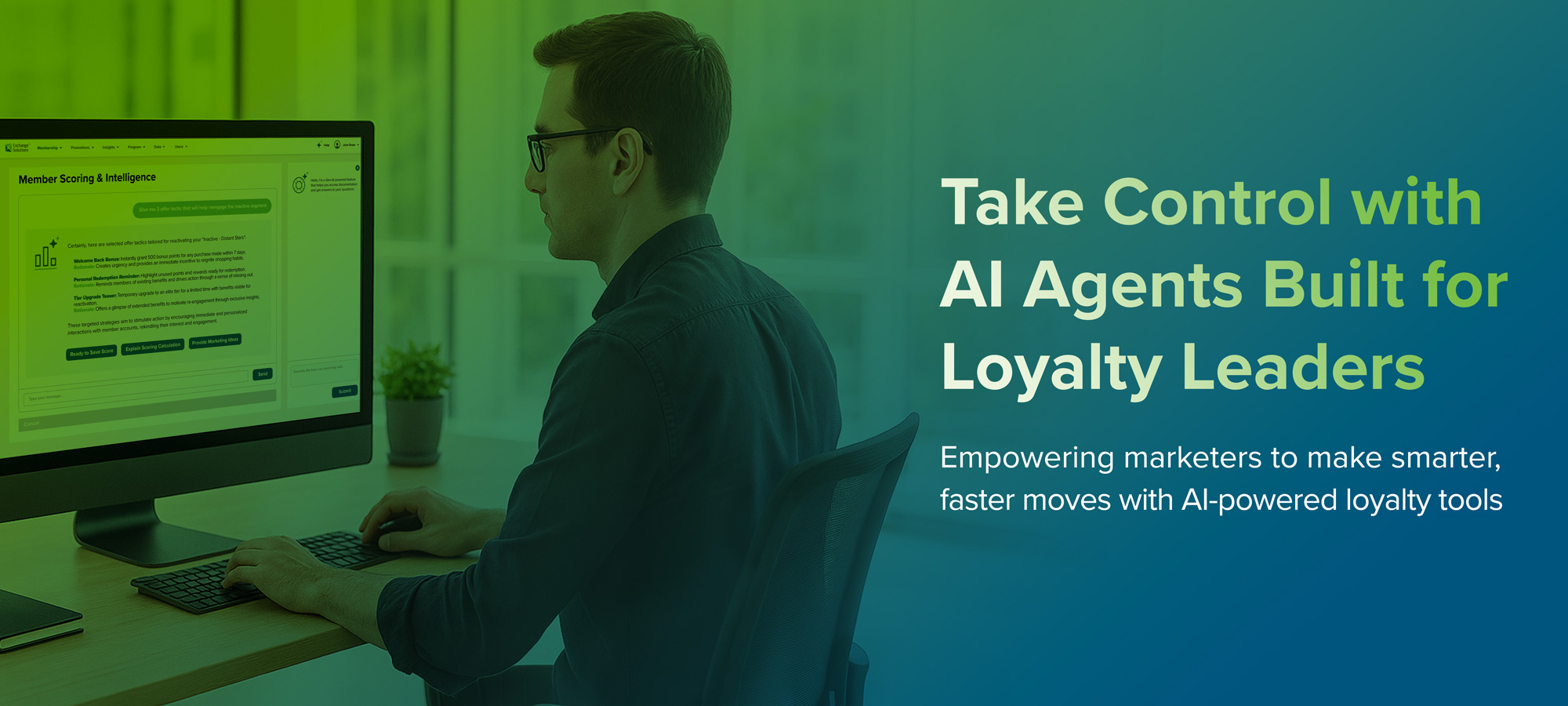 Take Control with AI Agents Built for Loyalty Leaders