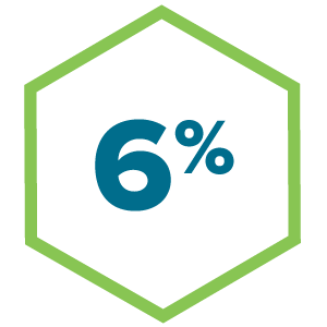 6 percent
